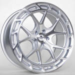 R19x9.5J 5X112 ET38 CB-66.6 Silver Face Machined