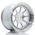 JR Wheels JR47 18x10,5 ET15-22 5H BLANK Silver Machined Face Alloy Wheel