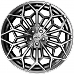 R21x10.5J 5X120 ET40 CB-64.1 Moon Grey Diamond