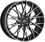 R18x7.5J 4X100 ET45 CB-60.1 Black/polished