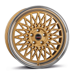 R17x8J 5X112 ET45 CB-66.6 gold rim polished