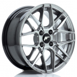 JR Wheels JR28 15x7 ET38 4x100 Hyper Black Alloy Wheel