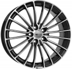R18x8J 5X110 ET35 CB-65.1 Schwarz Glanz Voll-Poliert (SGVP)