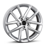 R17x6.5J 5X114.3 ET40 CB-72.6 Crystal Silver