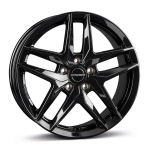 R19x8J 5X112 ET32 CB-66.6 black glossy