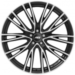 R20x9J 5X112 ET42 CB-57.1 Black/polished