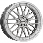 R20x8J 5X112 ET45 CB-70.1 Silver/polished lip