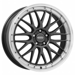R19x9J 5X112 ET25 CB-57.1 Gunmetal/polished lip