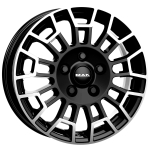 R20x8.5J 6X135 ET44 CB-78.1 Black Mirror