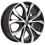 R19x8.5J 5X112 ET32 CB-66.6 racing-black frontpolished