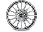 R19x8J 5X108 ET38 CB-75 Grigio Corsa Black Lettering
