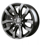 R18x7.5J 5X114.3 ET45 CB-67.1 Complete Black Gloss