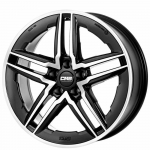 R19x8.5J 5X112 ET28 CB-66.6 Diamond Black Gloss