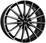 R19x8J 5X112 ET32 CB-66.6 Schwarz Glanz Voll-Poliert (SGVP)