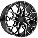 R21x8.5J 5X112 ET30 CB-73.1 Gloss Black Full Polished
