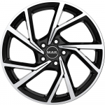 R20x8.5J 5X112 ET38 CB-66.6 Black Mirror