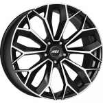 R20x9J 5X108 ET38 CB-63.4 Black/polished