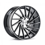R19x8.5J 5x112 ET40 CB-72.6 GLOSS BLACK & POLISHED