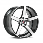R20x10.5J 5x112 ET42 CB-72.6 GLOSS BLACK & POLISHED