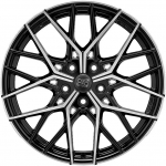 R19x8J 5X114.3 ET45 CB-73.1 Gloss Black Full Polished