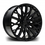 R22x9.5J 5X112 ET25 CB-66.6 GLOSS BLACK