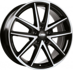 R17x7J 5X114.3 ET44 CB-67.1 Diamond Black Gloss