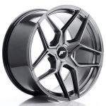 JR Wheels JR34 20x10 ET20-40 5H BLANK Hyper Black Alloy Wheel