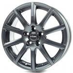 R17x7J 4X100 ET44 CB-63.3 titanium