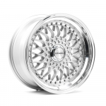 R17x7.5J 5x112 ET35 CB-72.6 GLOSS SILVER & POLISHED