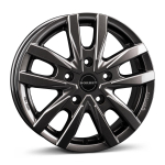 R16x6J 5X118 ET68 CB-71.1 mistral anthracite glossy