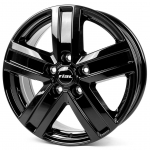 R16x6.5J 5X112 ET50 CB-66.6 diamond-black