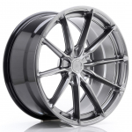 JR Wheels JR37 20x10 ET35 5x112 Hyper Black Alloy Wheel