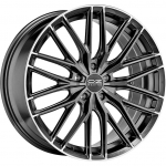 R20x8.5J 5X112 ET35 CB-75 Star Graphite Diamond Lip