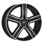 R19x8J 5X112 ET27 CB-66.6 Black/polished