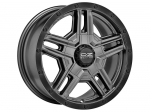 R17x8J 6X139.7 ET35 CB-106.1 Matt Graphite / Black Lip