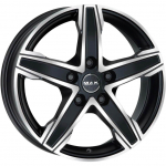 R16x6.5J 5X130 ET55 CB-78.1 Ice Black