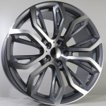 R22x10.0J 5X120 ET40 CB-74.1 Grey Face Machined