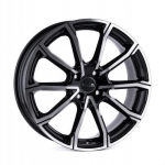 R17x5J 4X100 ET40 CB-54.1 Black Mirror
