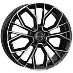 R20x8.5J 5X112 ET35 CB-76 Black Mirror