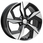R18x7.5J 5X108 ET47 CB-67.1 Black polish (BP)