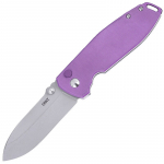 CRKT Squid XM Button Lock Purple Sulankstomas peilis