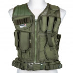 Cybergun Swiss Arms Tactical BT-4 taktinė liemenė - alyvuogių spalvos