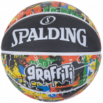 SPALDING RAINBOW GRAFFITI Krep&scaron;inio kamuolys, 7 dydis
