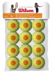 WILSON STARTER ORANGE BALLS Teniso kamuoliukai, 12 vnt