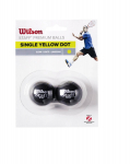 WILSON STAFF Yellow Dot Skvo&scaron;o kamuolys, 2 vnt