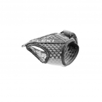 Leki Shark Frame Strap Mesh &Scaron;iaurieti&scaron;kos ėjimo lazdų dirželis, S/M/L dydis, 2 vnt.