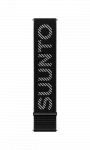 SUUNTO 22 ATH7 LOOP TEXTILE STRAP BLACK S+M Juostelė