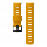 SUUNTO 24MM DIVE 1 SILICONE STRAP AMBER/BLACK M Sportinis laikrodžio dirželis