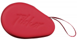 TIBHAR Bat Case GRID Round Red Stalo teniso raketės dėklas