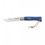 Opinel Colorama 08 Inox Sulankstomas peilis, tamsiai mėlyna
